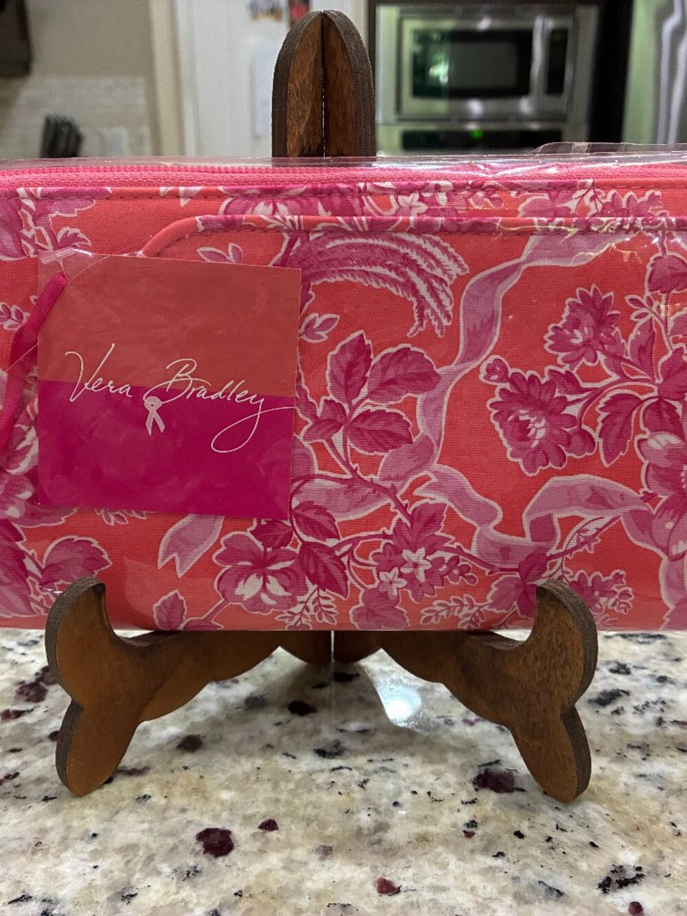 Vera Bradley Hope Toile Travel Organizer Wallet - NEW - Picture 1 of 4
